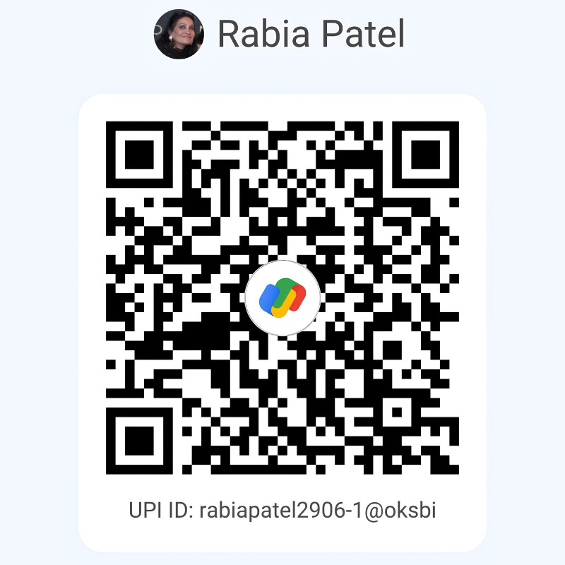 UPI QR code to donate to Catwalk For A Cause